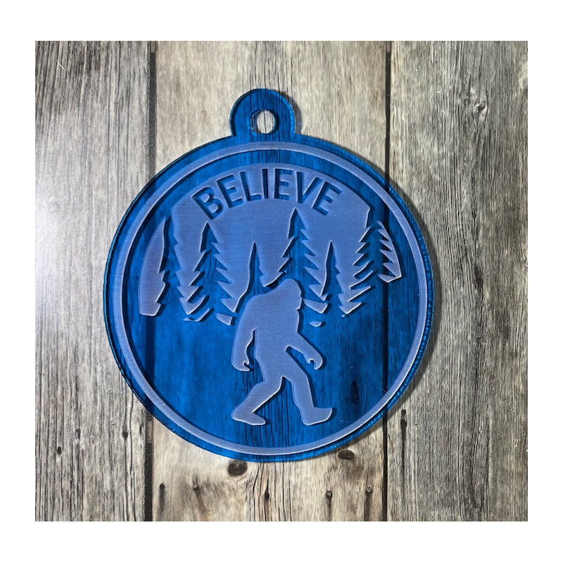 (image for) Bigfoot Acrylic Ornament