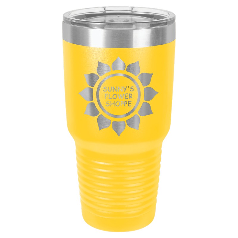 (image for) Polar Camel 30 oz. Insulated Ringneck Tumbler w/clear lid