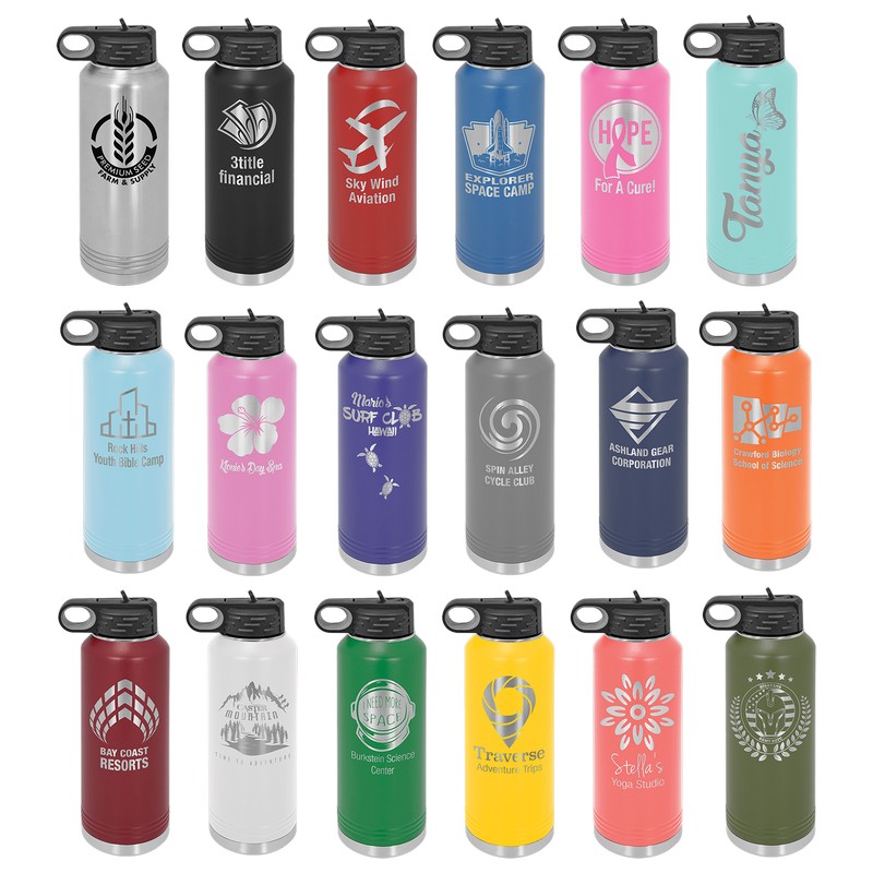 (image for) Polar Camel 40 oz. Insulated Water Bottle