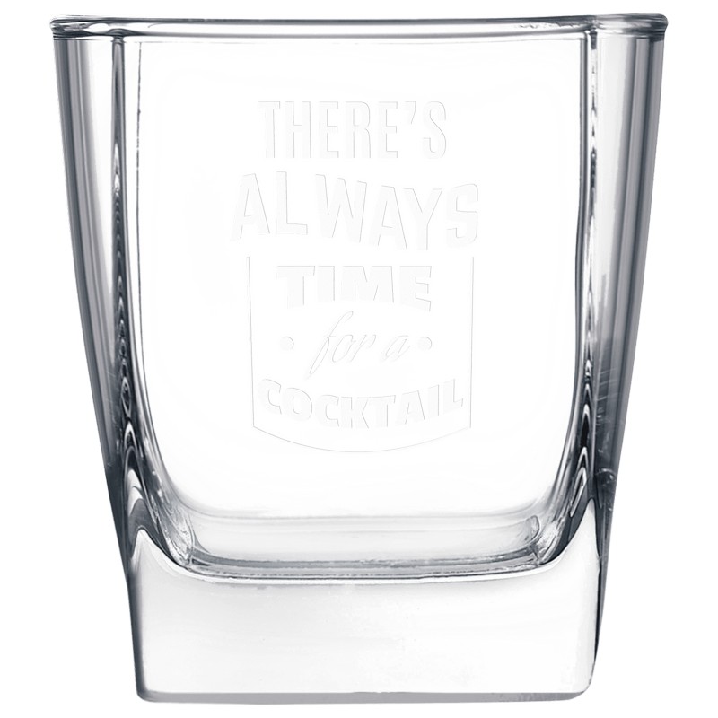 (image for) 10 1/2 oz. Square on the Rocks Glass