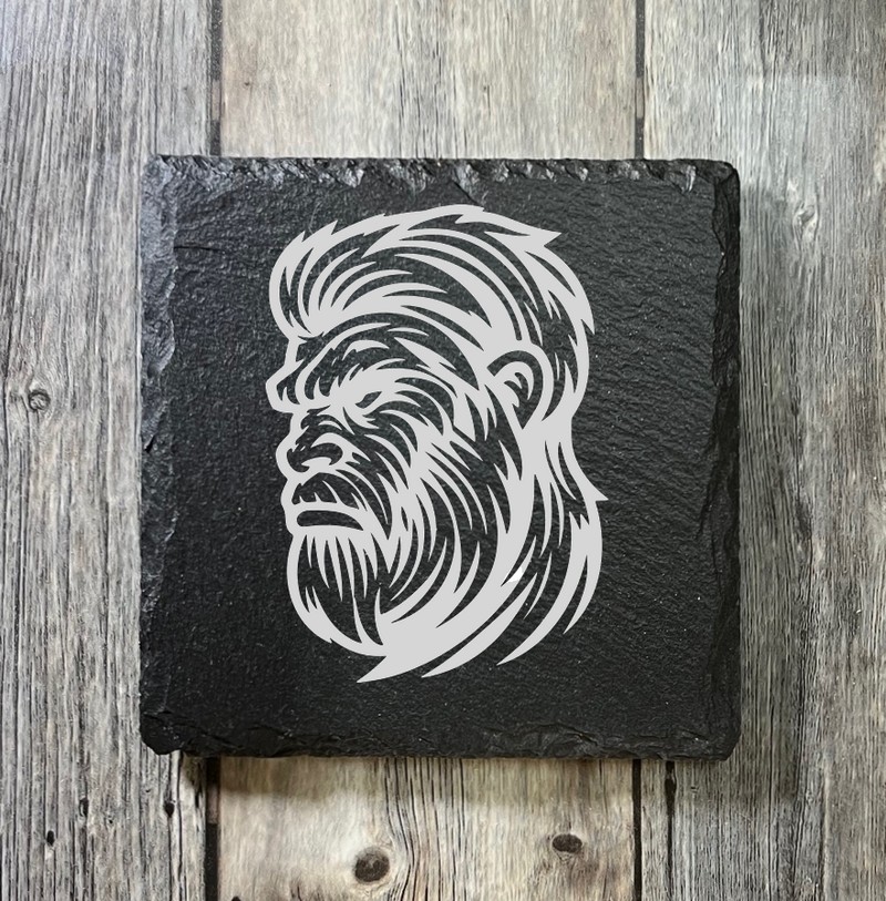 (image for) 4" x 4" square Slate Coaster