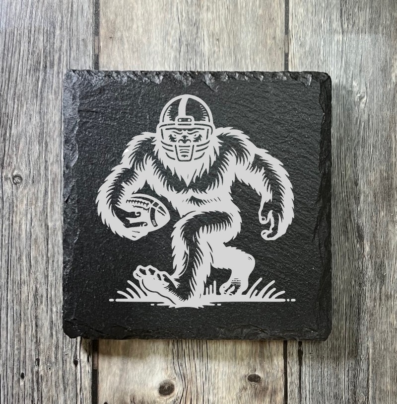 (image for) 4" x 4" square Slate Coaster