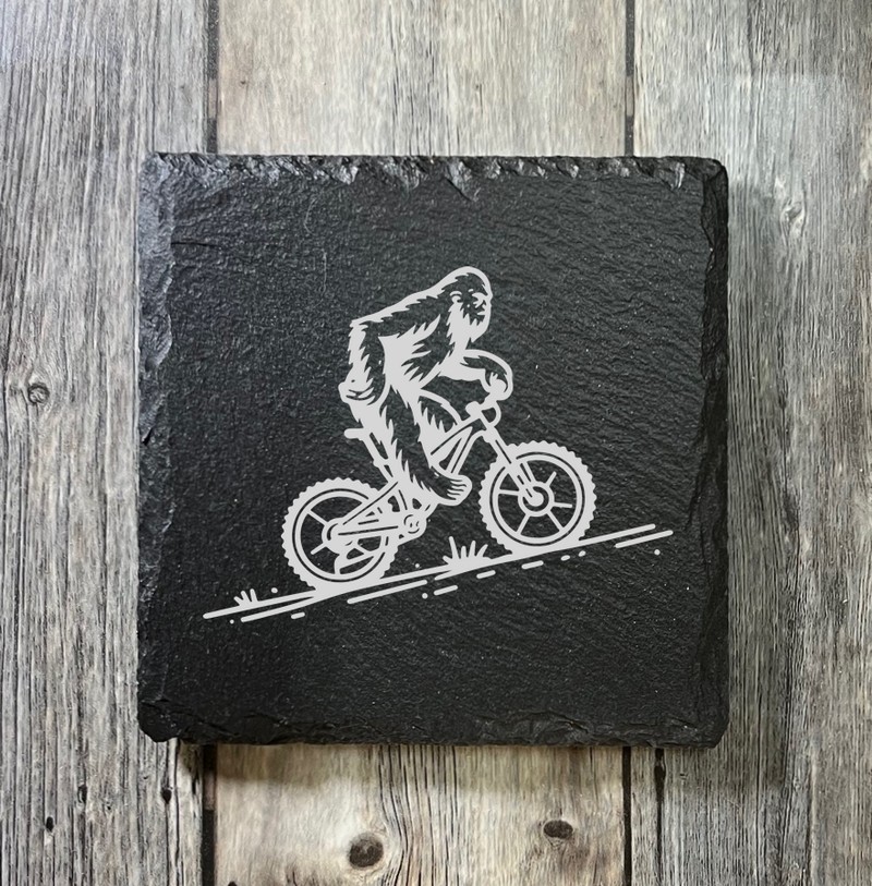 (image for) 4" x 4" square Slate Coaster