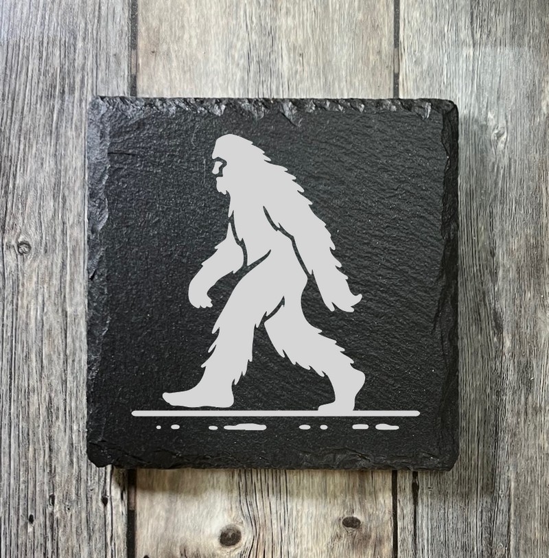 (image for) 4" x 4" square Slate Coaster